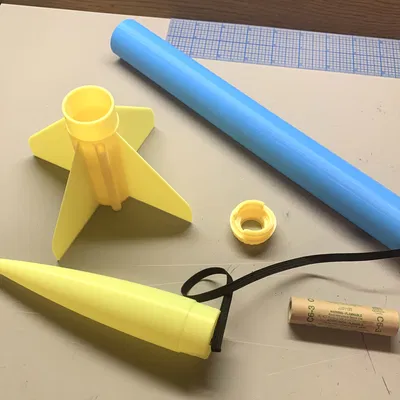 Model Rocket DIY v1 - Tên lửa mô hình in 3D