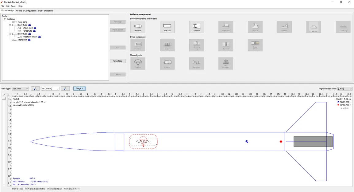Model Rocket DIY v1 - Tên lửa mô hình in 3D - Image 2