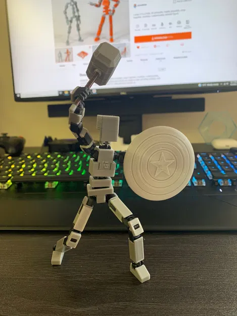 Khiên Captain America cho mô hình Lucky 13 - Image 5