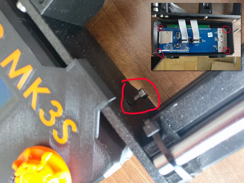 Khung màn hình LCD Prusa Mk3s - Image 5