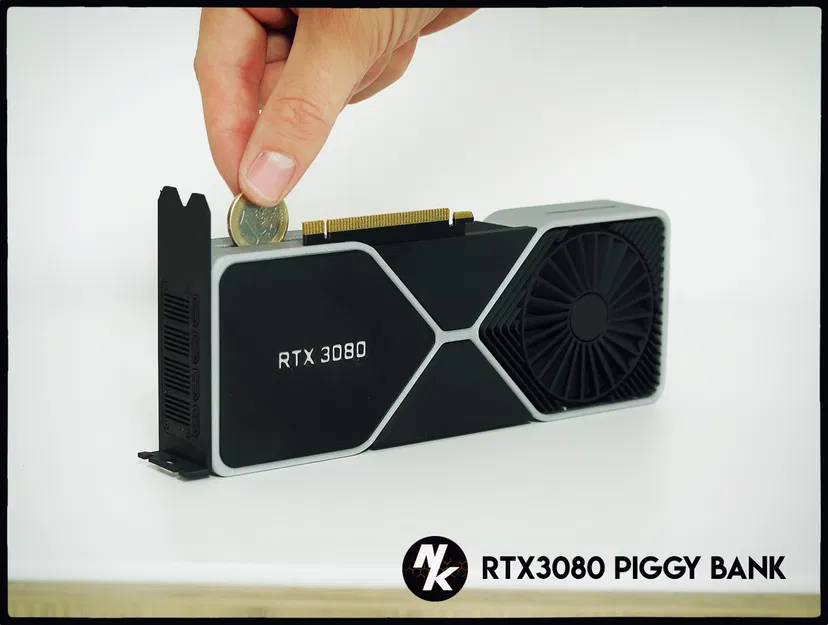 Heo đất RTX3080 (RTX3080 Piggy Bank) - Image 1