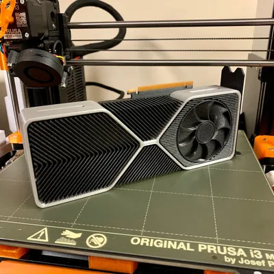 Bộ quạt tản nhiệt thay thế cho mô hình heo đất RTX 3080 cực chất