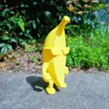 Mô hình Banana Bonanza Stumble Guys 3D - Hình chú chuối cực chất - Thumbnail 2