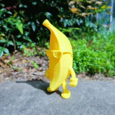 Mô hình Banana Bonanza Stumble Guys 3D - Hình chú chuối cực chất