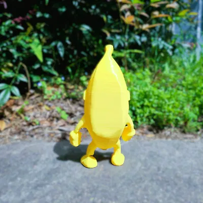 Mô hình Banana Bonanza Stumble Guys 3D - Hình chú chuối cực chất