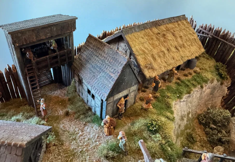 Mô hình Lâu đài Burg Greifenstein - Đức (Trung cổ) - Image 10