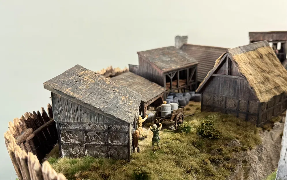 Mô hình Lâu đài Burg Greifenstein - Đức (Trung cổ) - Image 11