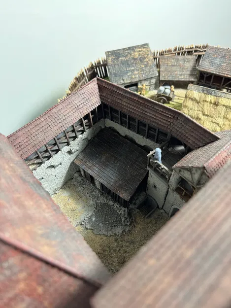 Mô hình Lâu đài Burg Greifenstein - Đức (Trung cổ) - Image 13