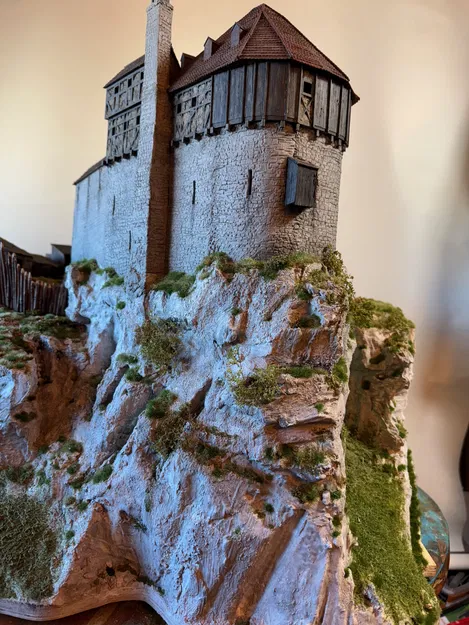 Mô hình Lâu đài Burg Greifenstein - Đức (Trung cổ) - Image 17