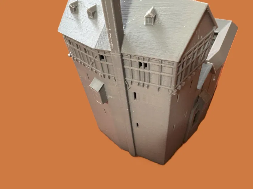 Mô hình Lâu đài Burg Greifenstein - Đức (Trung cổ) - Image 23