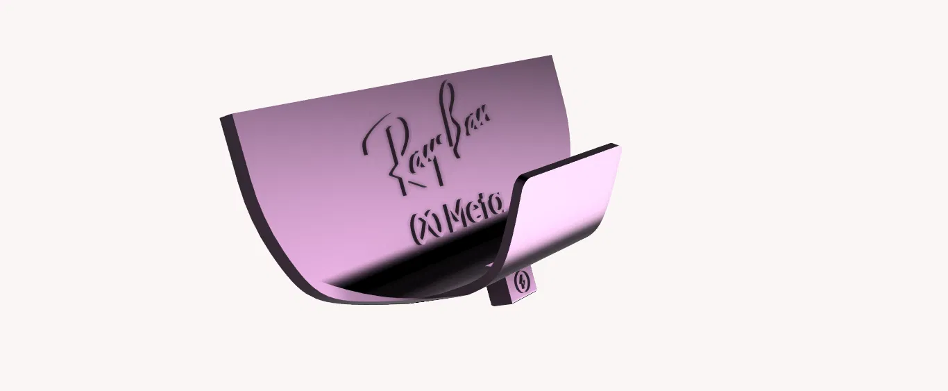 Giá treo hộp sạc kính Ray-Ban Meta in 3D gọn gàng tiện lợi - Image 2