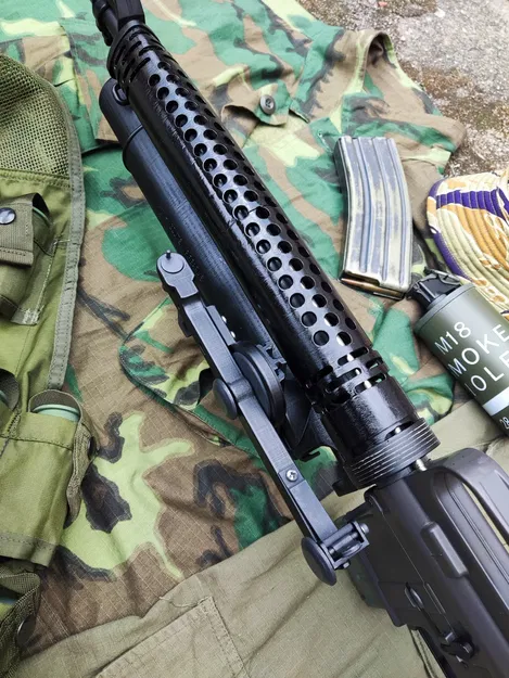 Mô hình súng phóng lựu 40mm Colt XM148 cho M16A1 (Chiến tranh Việt Nam) - Image 4