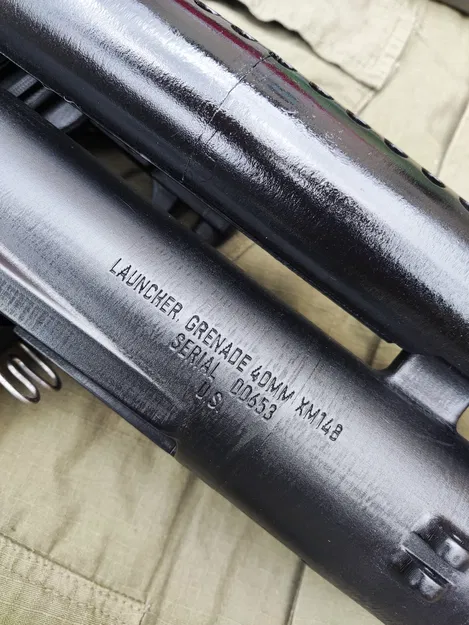 Mô hình súng phóng lựu 40mm Colt XM148 cho M16A1 (Chiến tranh Việt Nam) - Image 5
