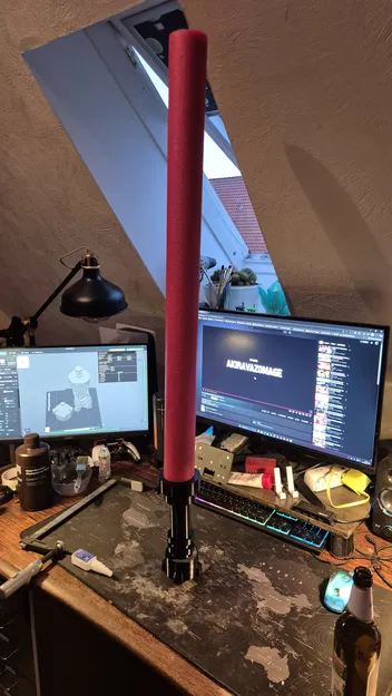 Tay cầm kiếm ánh sáng Star Wars độc đáo cho ống phao bơi - Image 1