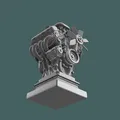 Tượng Động Cơ V8 (V8 Engine Statue) - Thumbnail 2