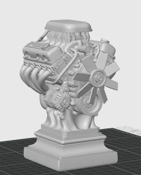 Tượng Động Cơ V8 (V8 Engine Statue) - Image 6