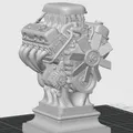 Tượng Động Cơ V8 (V8 Engine Statue) - Thumbnail 6