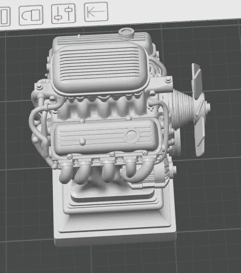 Tượng Động Cơ V8 (V8 Engine Statue) - Image 8