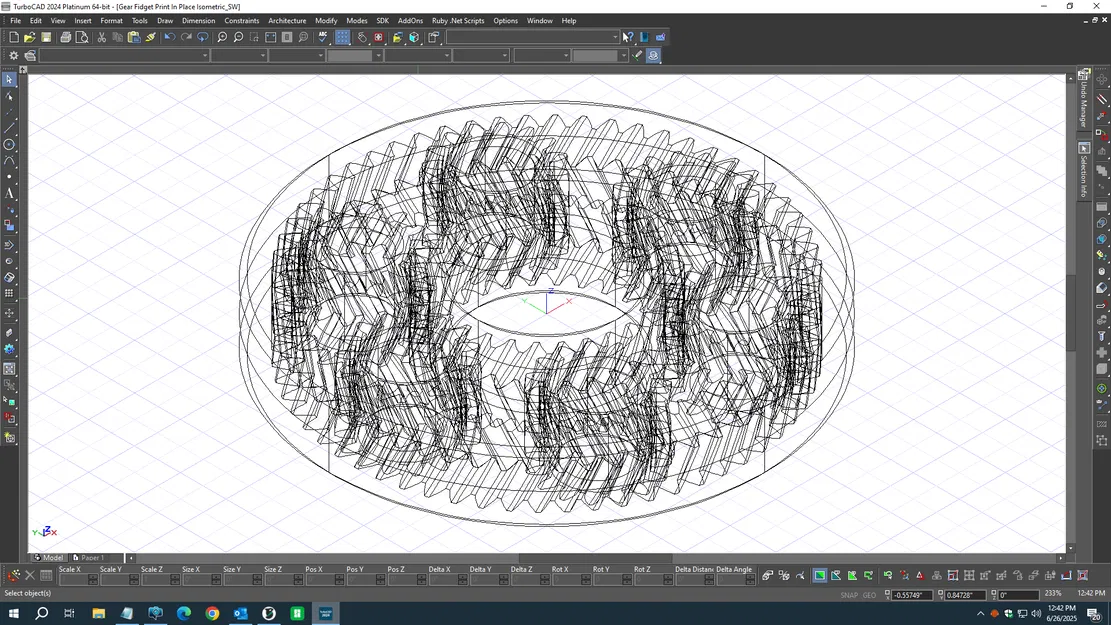 Bộ Bánh Răng Hành Tinh Print-In-Place - Image 4