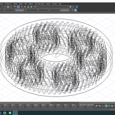 Bộ Bánh Răng Hành Tinh Print-In-Place