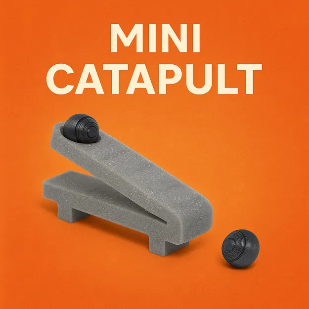 Mini Desktop Catapult – Thiết kế nhỏ gọn, phóng tầm xa! - Image 1