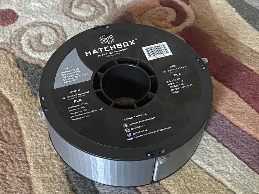 Hộp lưu trữ đa năng tận dụng từ cuộn nhựa in 3D - Image 1