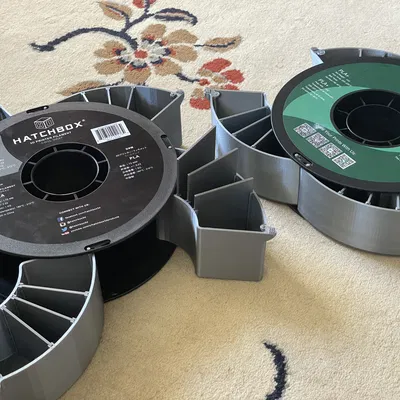 Hộp lưu trữ đa năng tận dụng từ cuộn nhựa in 3D