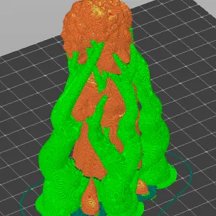 Mô hình 3D nhân vật River Song trong Doctor Who phong cách hoạt hình