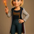 Mô hình 3D Doctor thứ 13 (The 13th Doctor) phong cách Chibi - Thumbnail 1