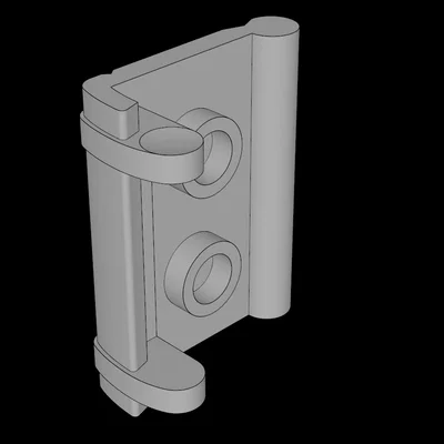 Đế gáy sách tương thích Lego (24324.dat) cho Minifig