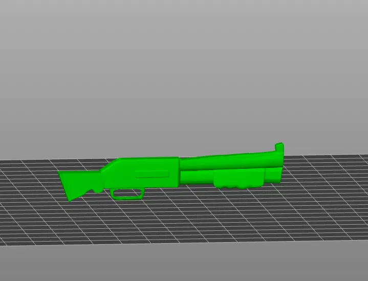 Mô hình súng shotgun trang trí độc đáo - File in 3D chất lượng cao - Image 1