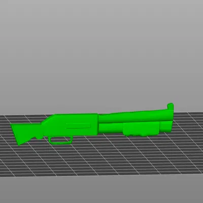Mô hình súng shotgun trang trí độc đáo - File in 3D chất lượng cao