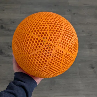 Bóng rổ không hơi (Airless Basketball) - Nhựa FiberFlex 30D