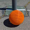 Bóng rổ không hơi (Airless Basketball) - Nhựa FiberFlex 30D - Thumbnail 5