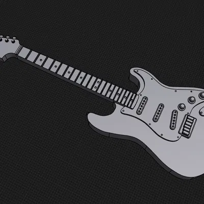 Mô hình Mini Guitar