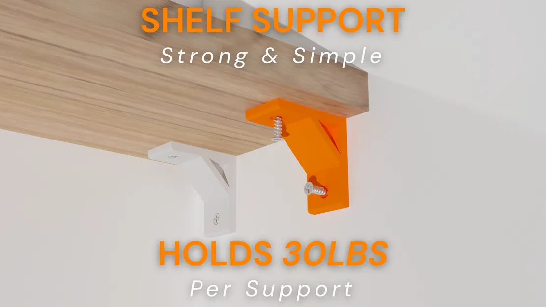 Ke đỡ kệ siêu chắc V1-2 - Chịu tải 30lbs! (Đã kiểm nghiệm) - Image 1