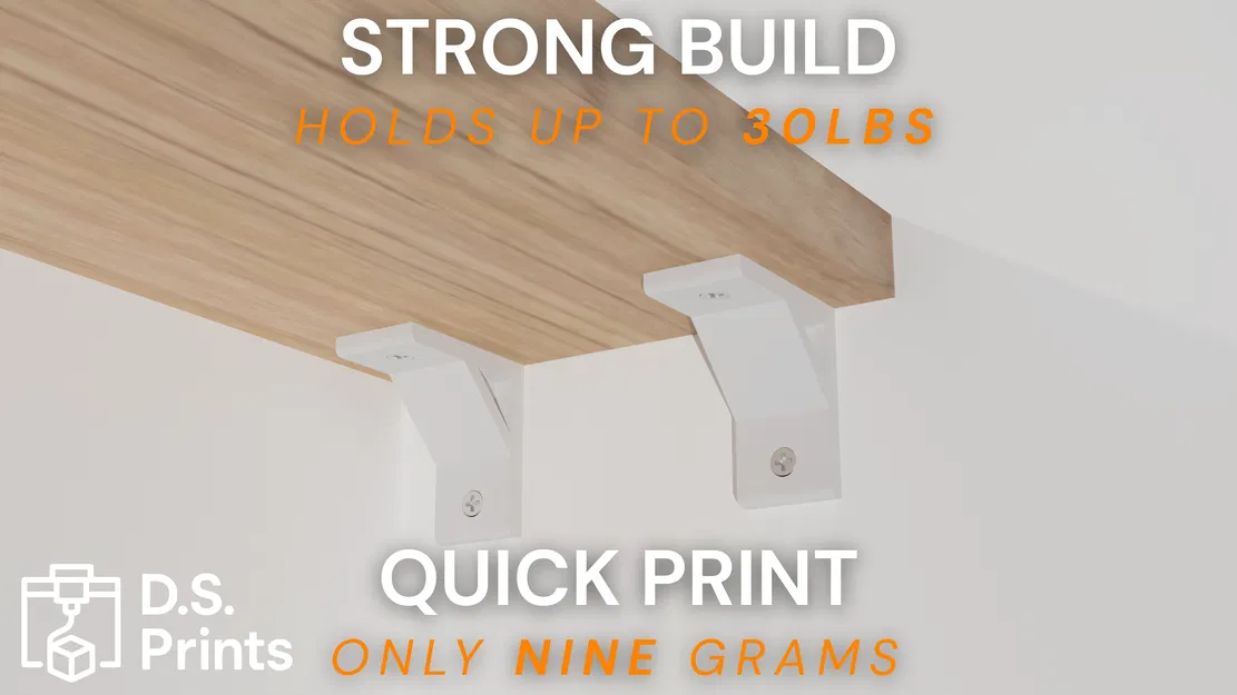 Ke đỡ kệ siêu chắc V1-2 - Chịu tải 30lbs! (Đã kiểm nghiệm) - Image 2