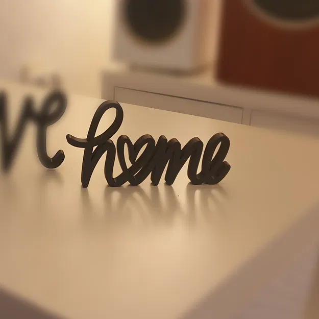 HOME – Mô hình chữ trang trí để bàn - Image 1