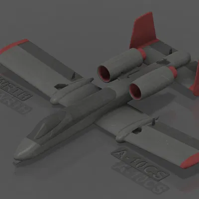 A-10CS | Mô hình máy bay RC hai quạt EDF 30mm in 3D hoàn chỉnh