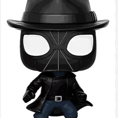 Mô hình 3D Spider-Man Noir phong cách Funko Pop ấn tượng