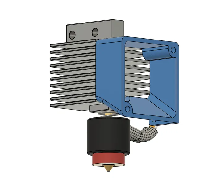Bộ tản nhiệt và ống gió Hotend Elegoo Centauri Carbon E3D Revo - Image 1