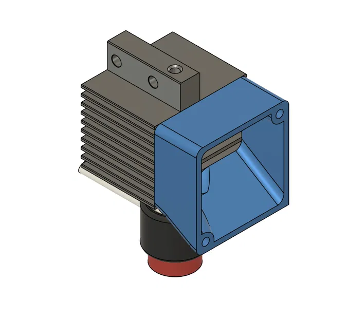 Bộ tản nhiệt và ống gió Hotend Elegoo Centauri Carbon E3D Revo - Image 2