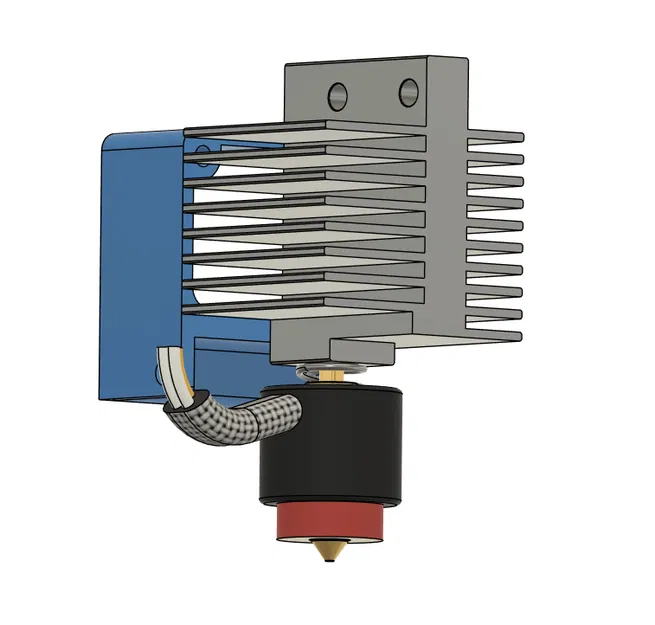 Bộ tản nhiệt và ống gió Hotend Elegoo Centauri Carbon E3D Revo - Image 3