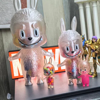 Mô hình Labubu 3D: Hộp lưu trữ đồ dùng nhỏ nhắn và dễ thương