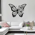 WallArt Flower Butterfly 002 - Tranh treo tường nghệ thuật 3D - Thumbnail 1