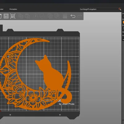 WallArt Flowers Cat - Tranh treo tường 3D hình mèo và hoa độc đáo