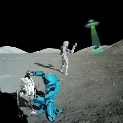 Dummy13 Lên Mặt Trăng - Phiên bản Phi hành gia (Bản in đơn màu kèm tùy chọn thẻ)