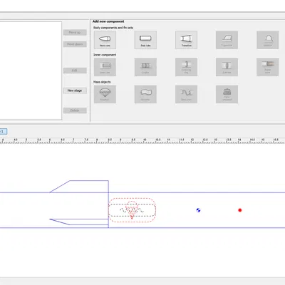 Mô hình tên lửa Starship v1