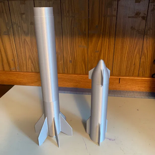Mô hình tên lửa Starship v1 - Image 5