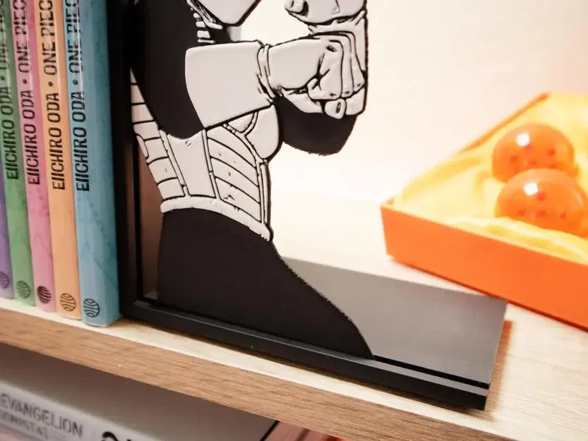 Chặn sách Son Goku và Vegeta (bộ 2 cái) | Dragon Ball Fan Art - Image 6